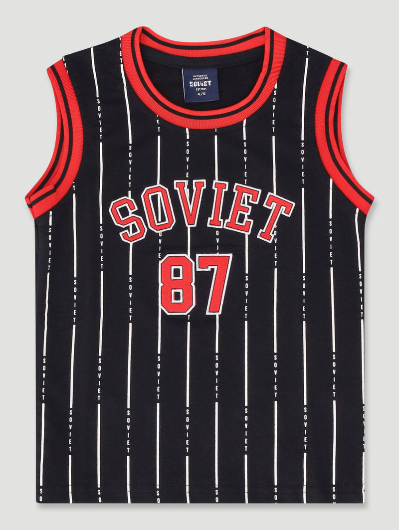 Pre-Boys Metro Vest - Black