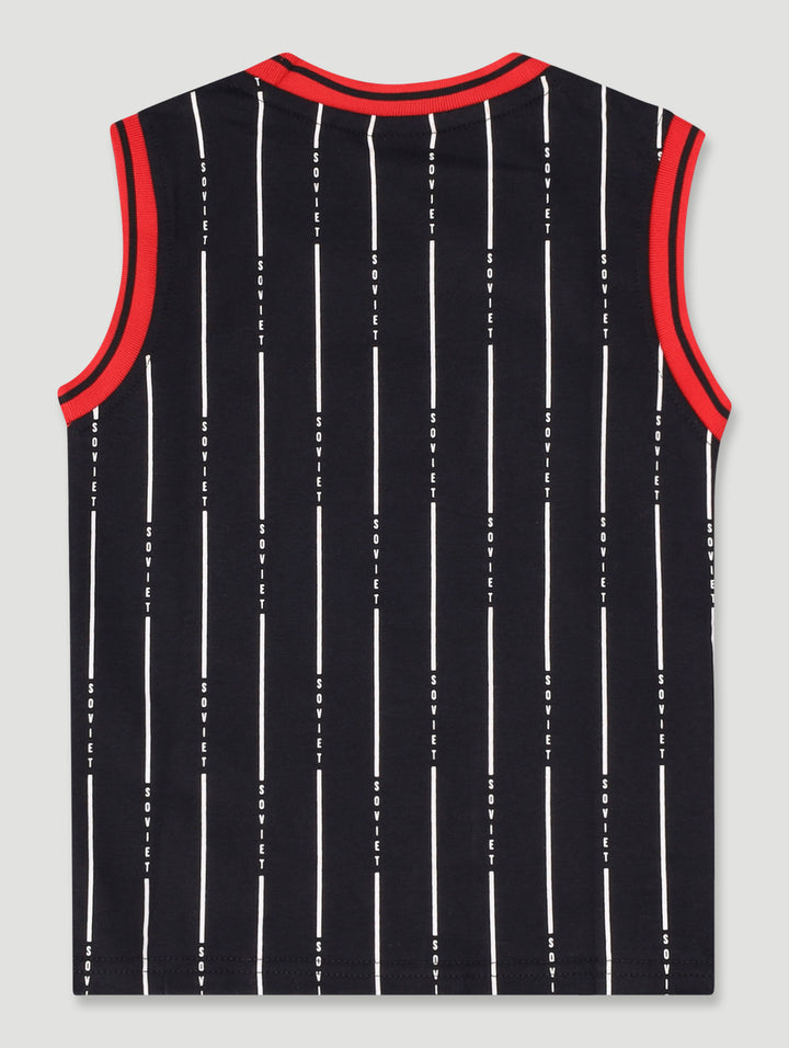 Pre-Boys Metro Vest - Black