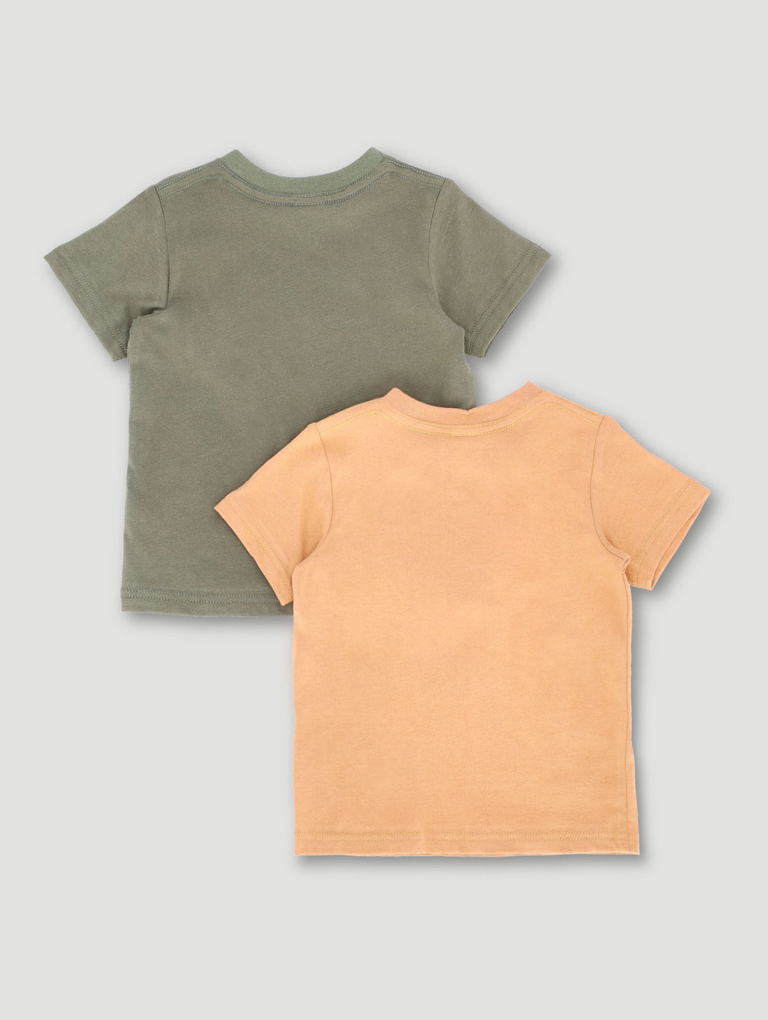 Baby Boys 2 Pack Safari Knit Tee - Rust