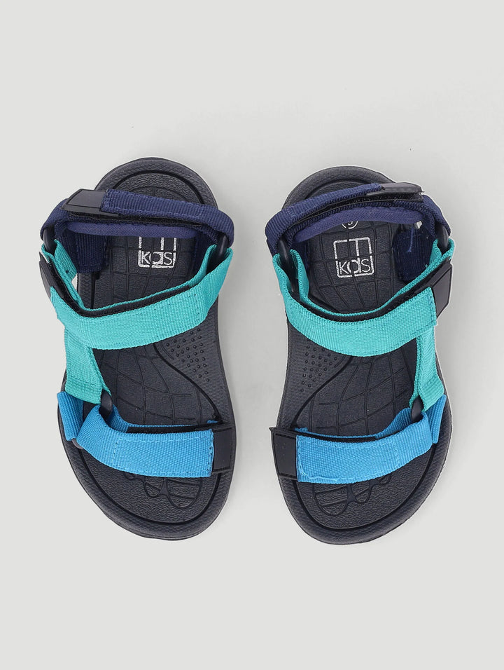 Pre-Boys Multi Strap Sports Sandal - Multi
