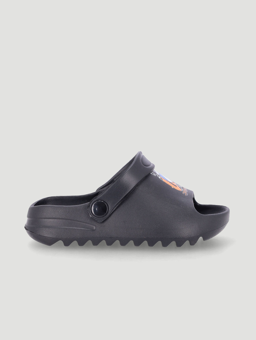 Pre-Boys Molded Basketball Slide - Black