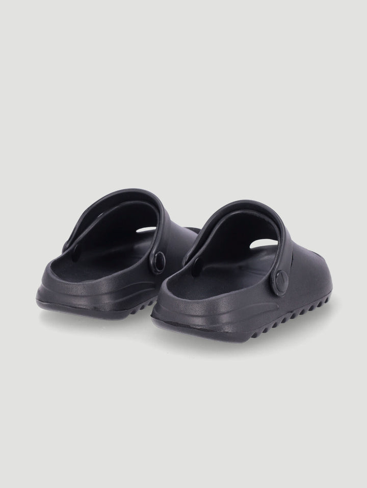 Pre-Boys Molded Basketball Slide - Black