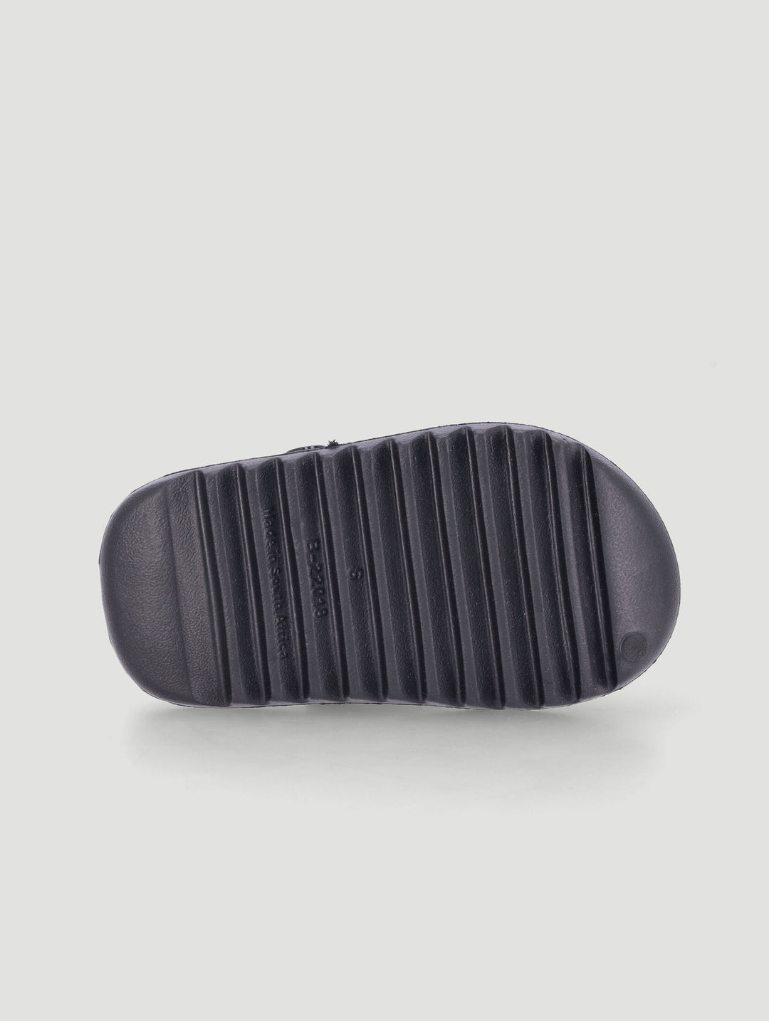 Pre-Boys Molded Basketball Slide - Black