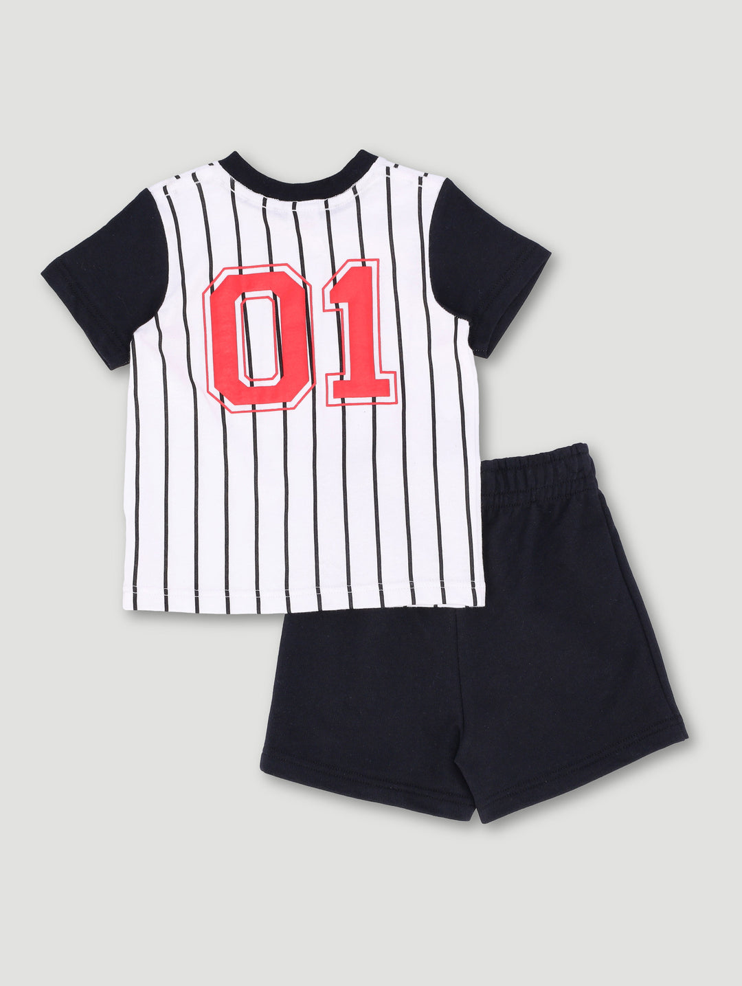 Baby Boys All Star Baseball Set - Black/White