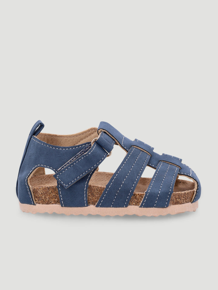 Pre-Boys Closed Toe Health Sandal - Blue
