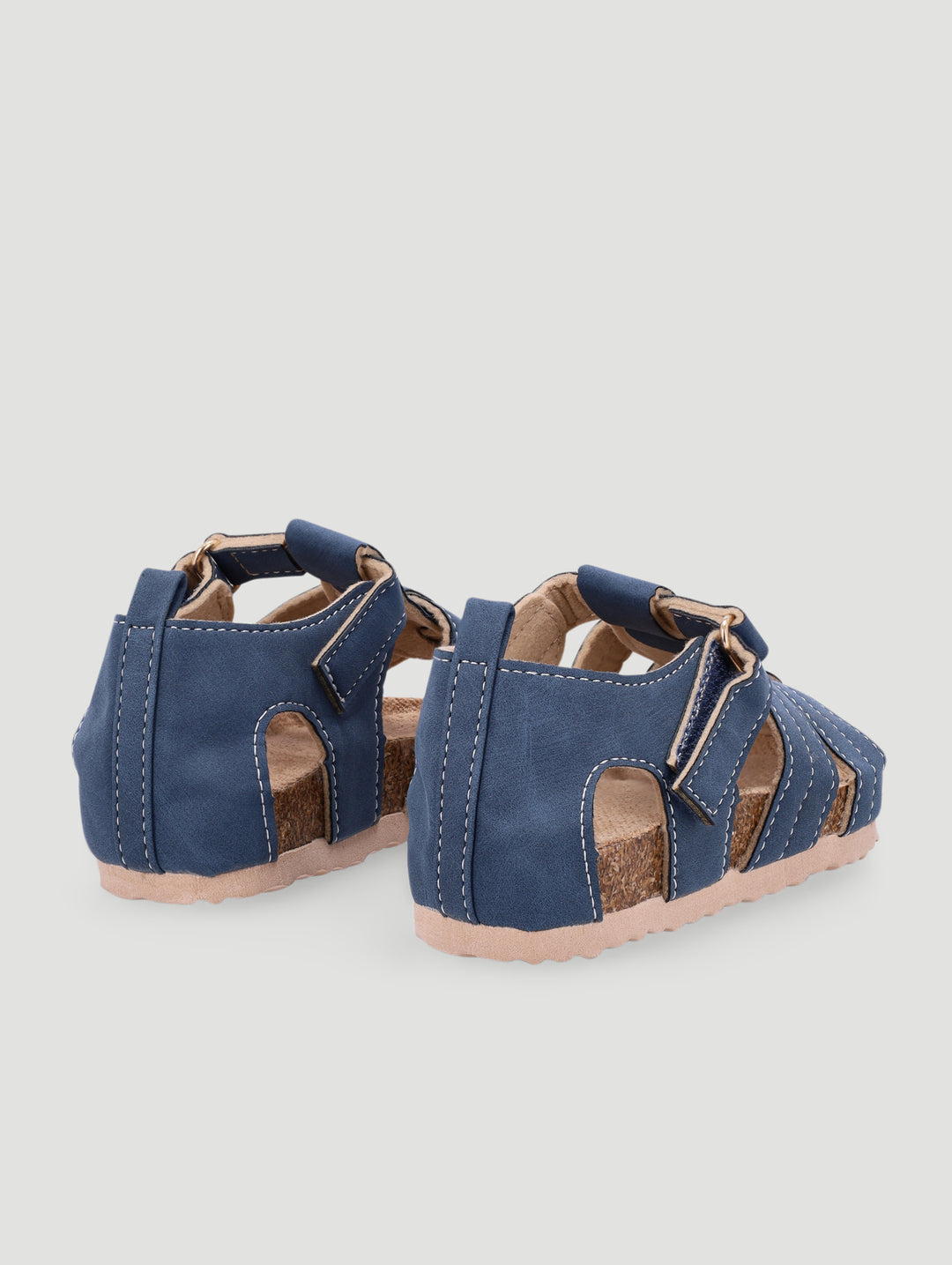 Pre-Boys Closed Toe Health Sandal - Blue