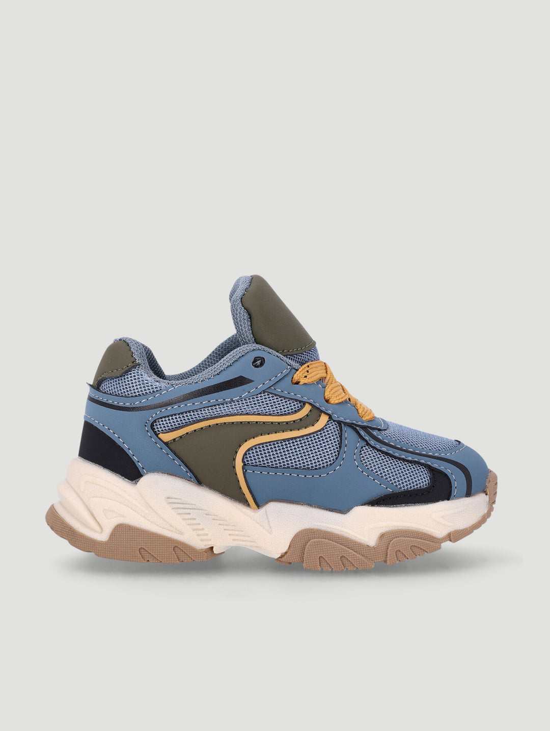 Pre-Boys Trainer - Blue/Tan