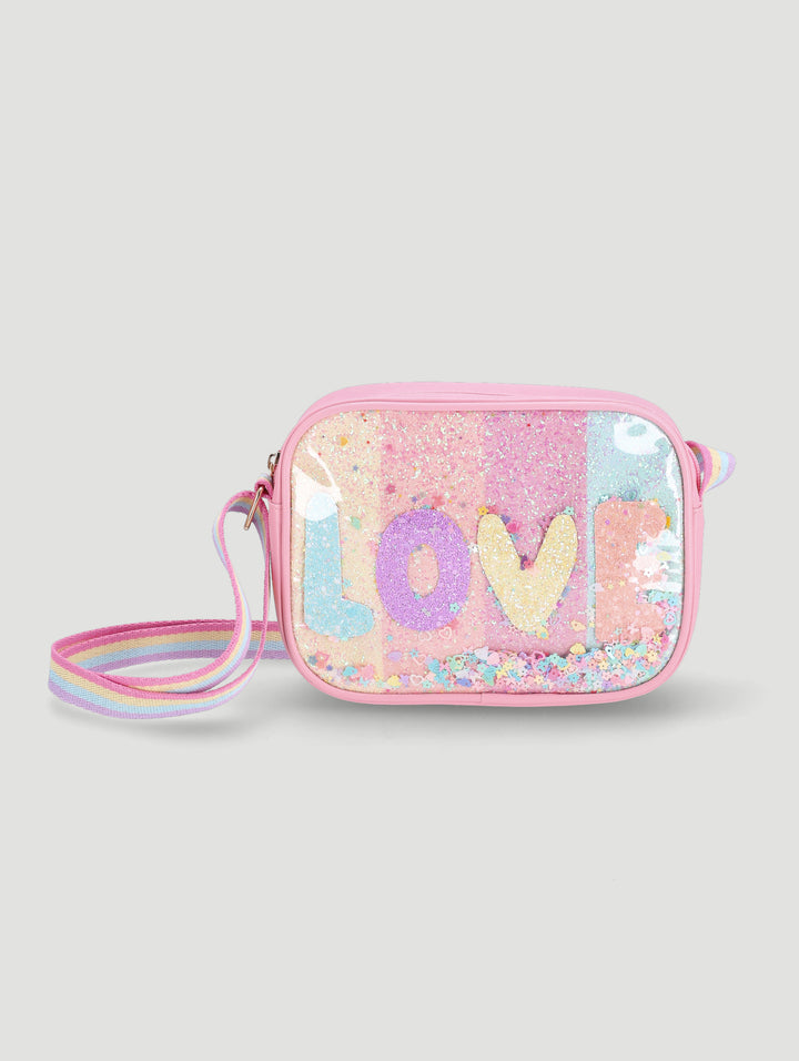 Pre-Girls Love Sling Bag - Multi