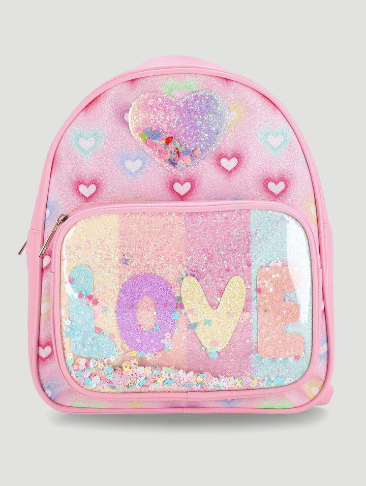 Pre-Girls Love Backpack - Pink