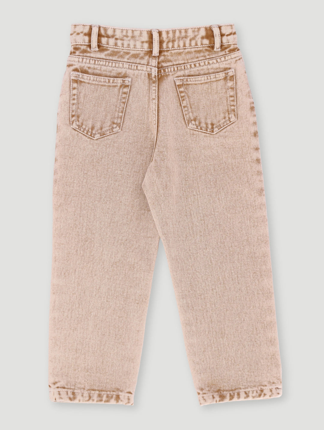 Pre-Boys Bull Denim Pants - Stone