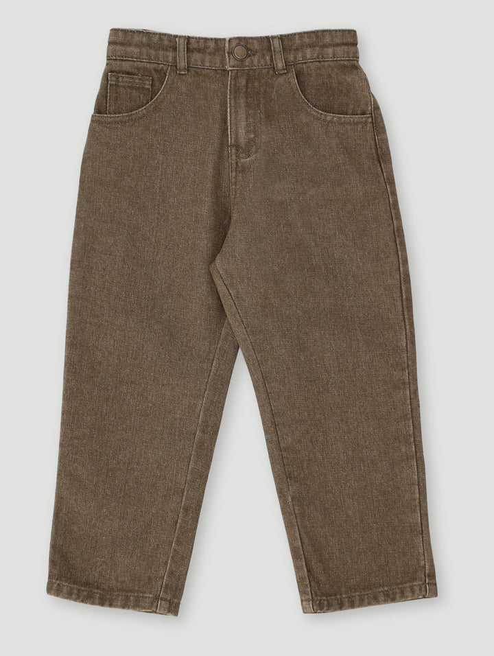 Pre- Boys Bull Denim - Olive