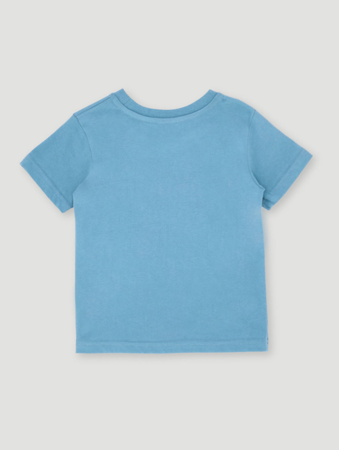Pre-Boys Sonic Placement Print Tee - Dusty Blue