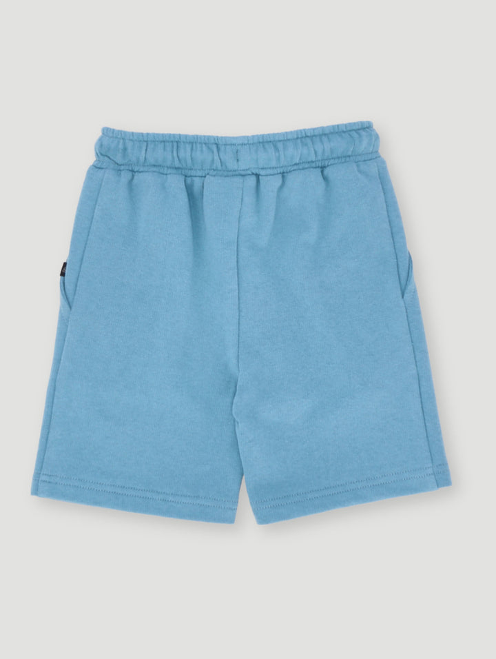 Pre-Boys Sonic Fleece Shorts - Dusty Blue