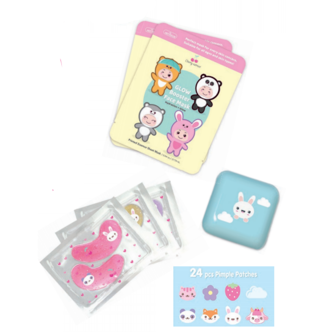 Fresh Glow Day Mask & Patches Set