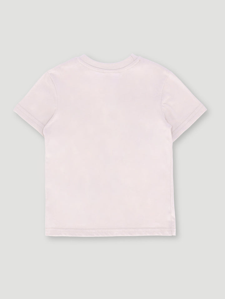 Pre-Boys Embossed Fashion Tee - Light Stone