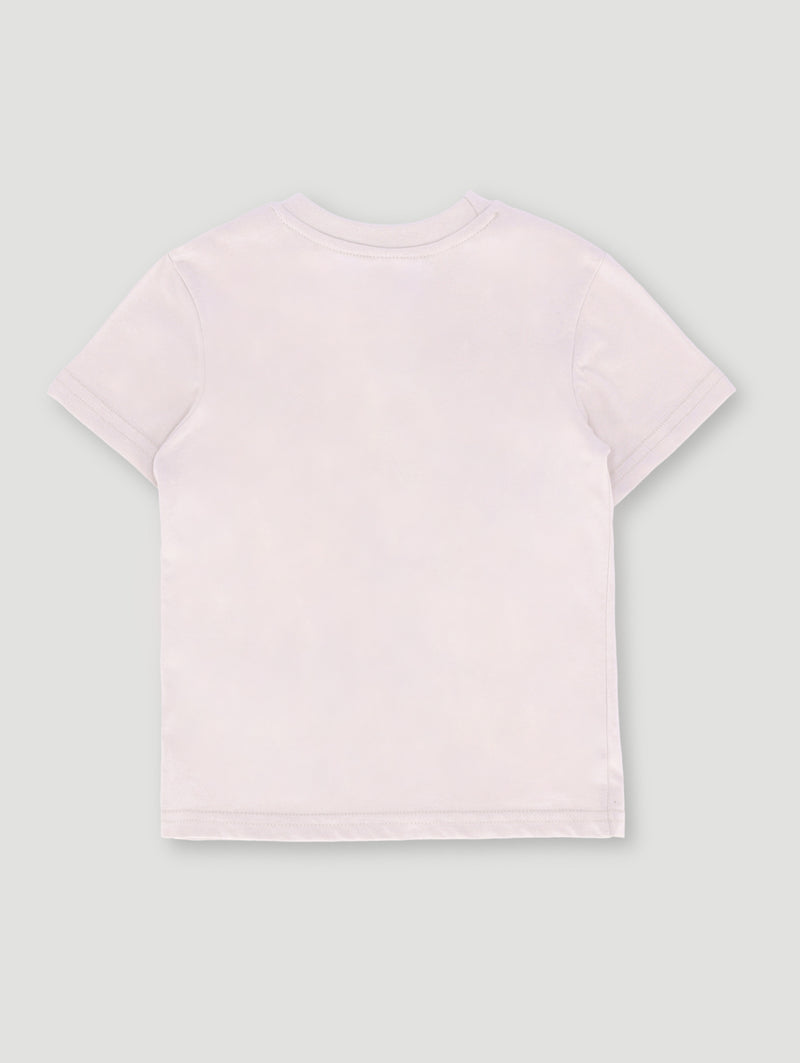 Pre-Boys Embossed Fashion Tee - Light Stone