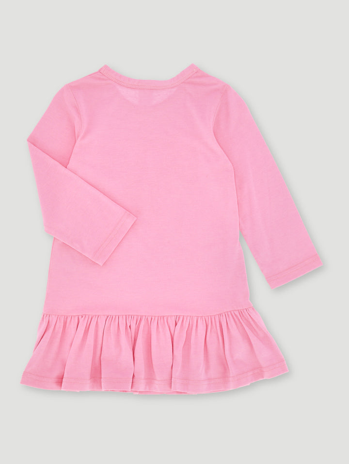 Pre-Girls Long Sleeve Cutie Sleep Shirt - Pink