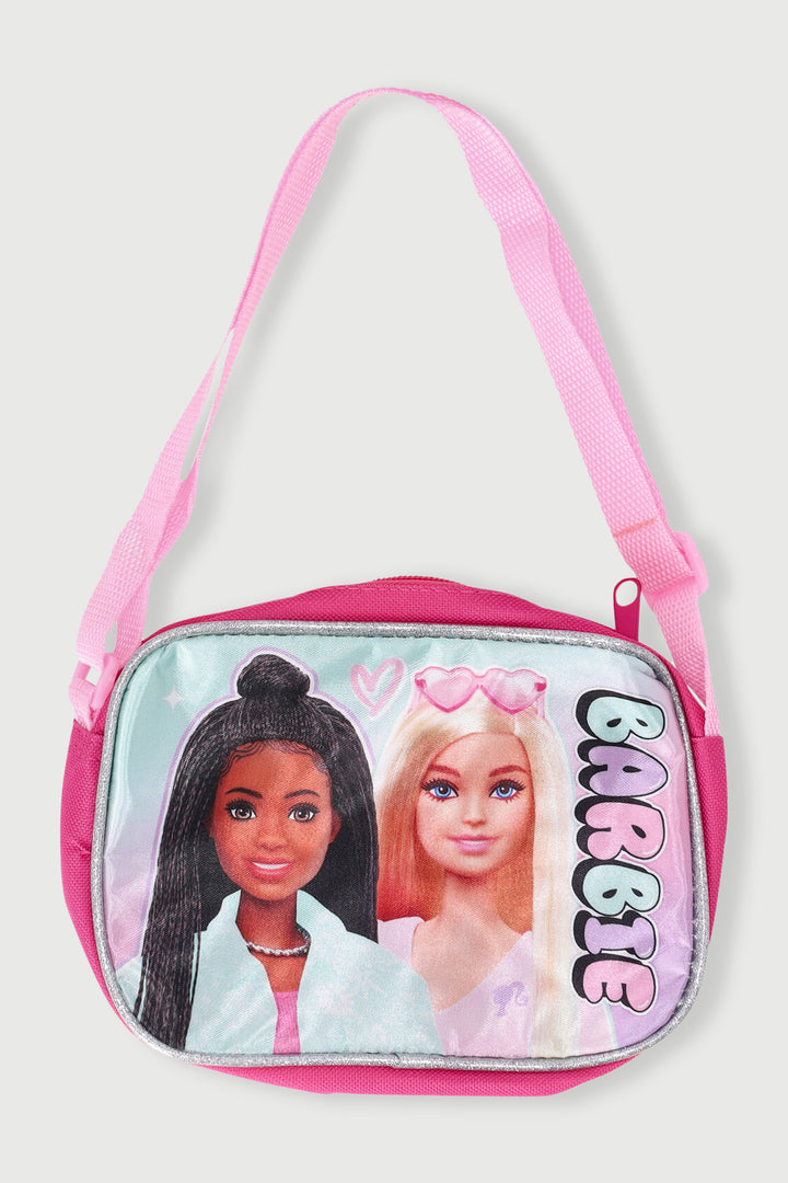 Pre-Girls Barbie Sling Bag - Pink