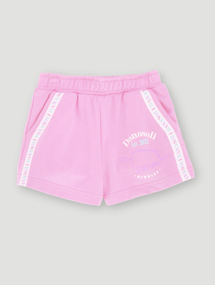 Pre-Girls Ubrushed Fleece Shorts - Pink