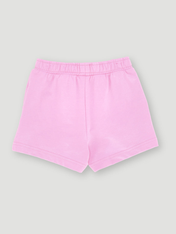 Pre-Girls Ubrushed Fleece Shorts - Pink