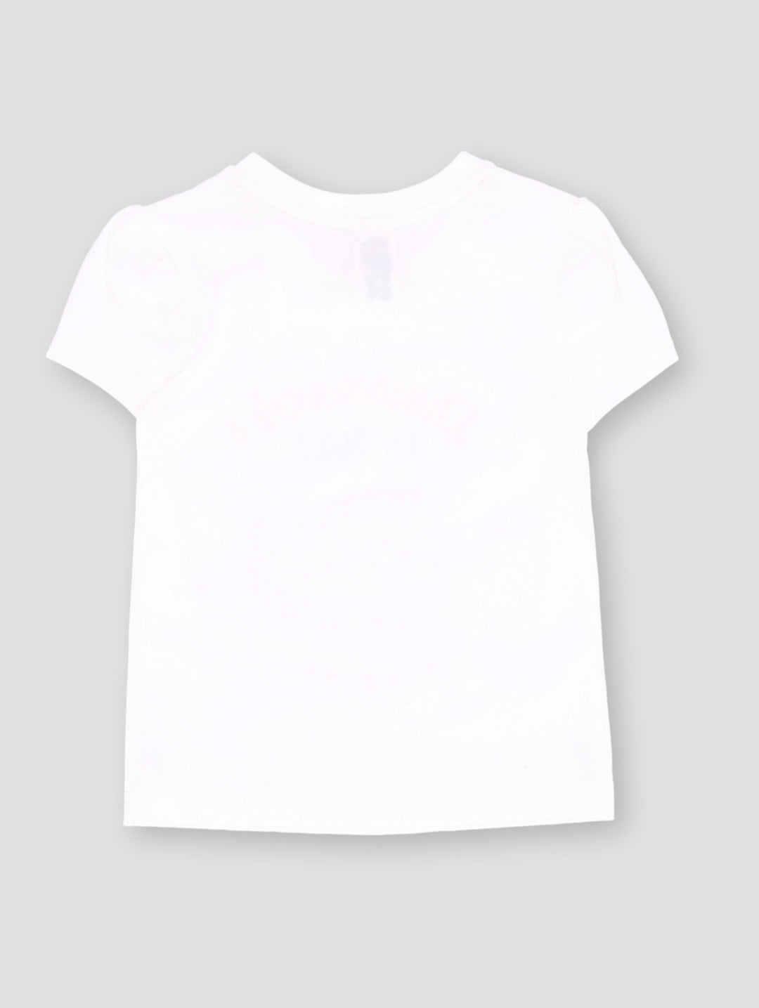 Pre-Girls Single Jersey Top - Off White