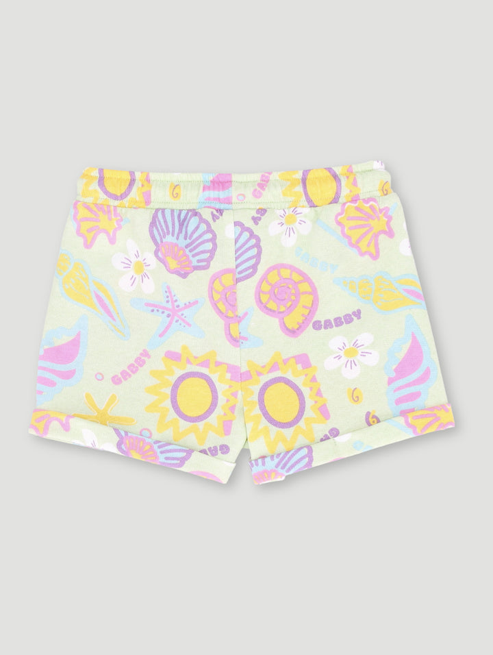 Pre-Girls Gaby Print Short - Multi