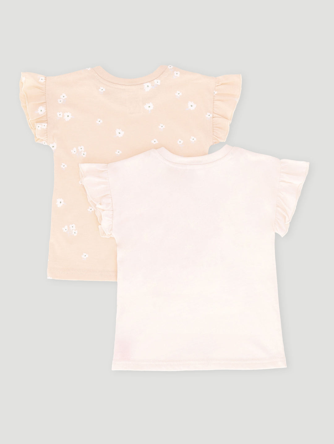 Baby Girls 2 Pack Forever Chasing Sunsets Knit Tee - White Multi
