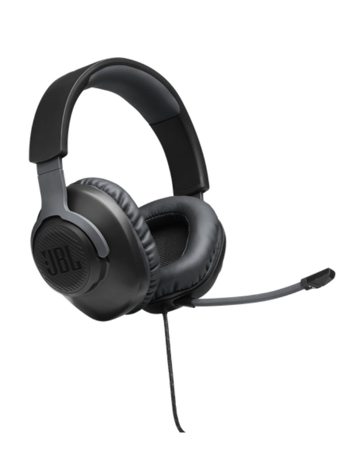Quantum 100 Wired Over Ear Gaming Headphones - Black