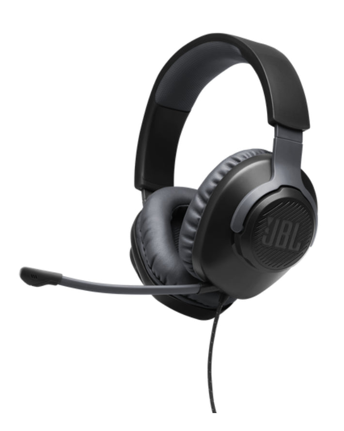 Quantum 100 Wired Over Ear Gaming Headphones - Black