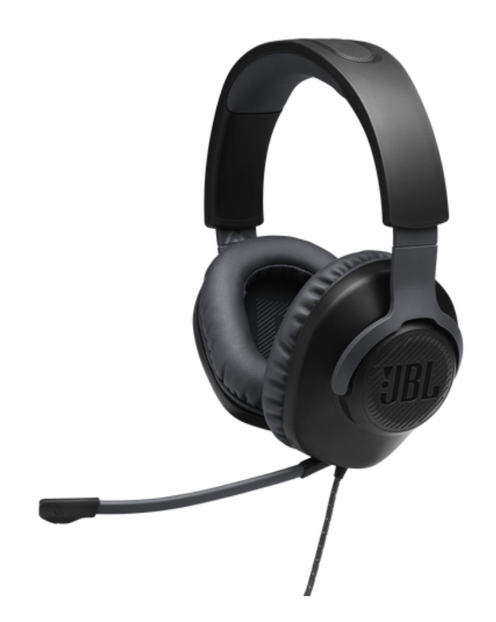 Quantum 100 Wired Over Ear Gaming Headphones - Black