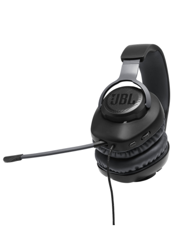 Quantum 100 Wired Over Ear Gaming Headphones - Black