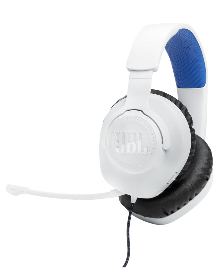 Quantum 100P Wired PS Over Ear Gaming Headphones - White