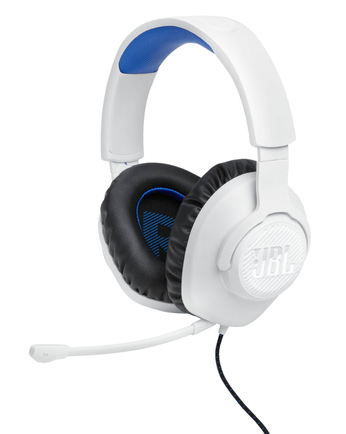 Quantum 100P Wired PS Over Ear Gaming Headphones - White