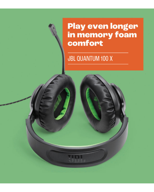 Quantum 100X Wired XBOX Over Ear Gaming Headphones - Black