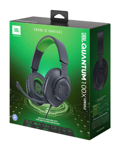 Quantum 100X Wired XBOX Over Ear Gaming Headphones - Black