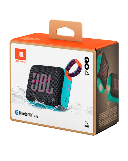 Go 4 Portable BT Speaker - Black/Orange