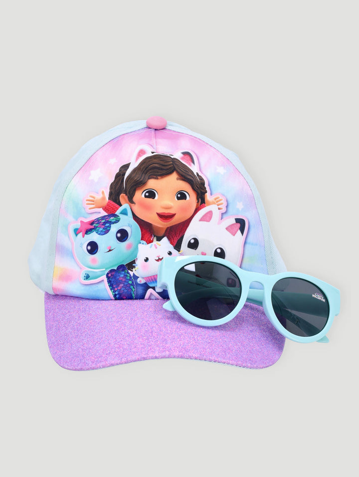 Pre-Girls Gabby's Dollhouse Sunnies & Cap Set - Pink