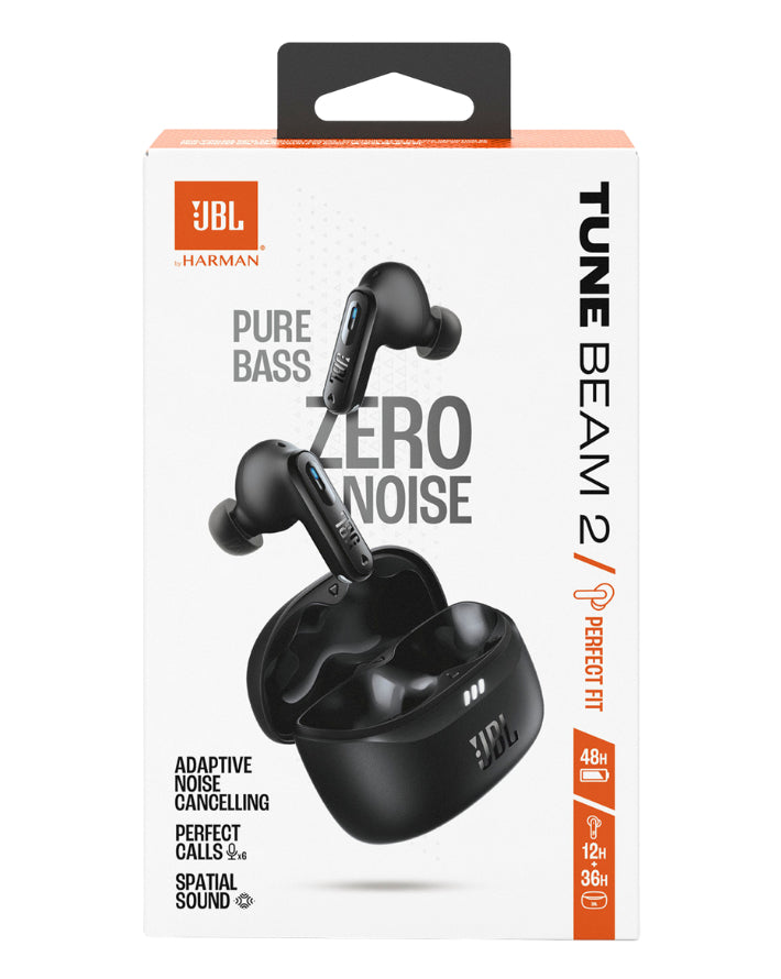 Tune Beam 2 Noise Cancelling TWS Earbuds - Black