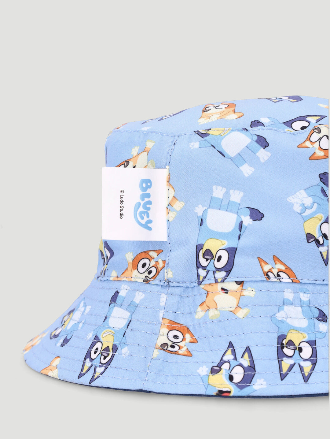 Pre-Boys Reversible Bluey Bucket Hat - Blue