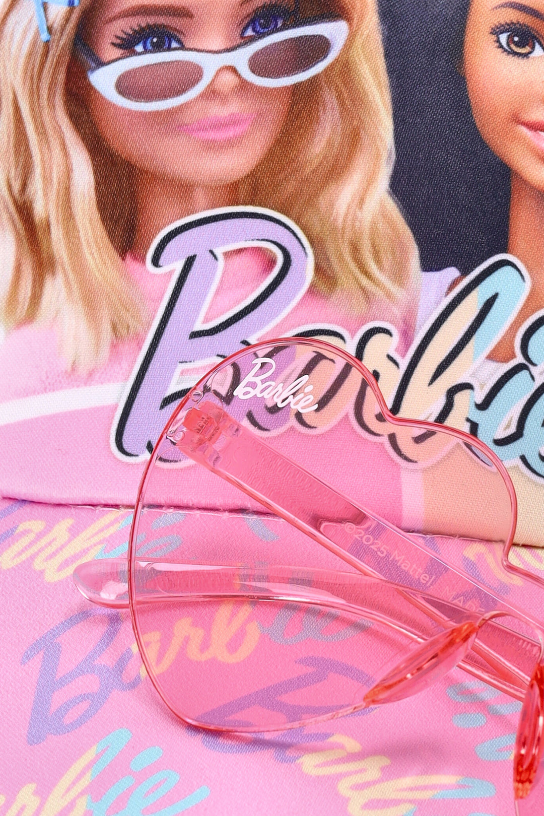 Pre-Girls Barbie Sunnies & Peak Set - Pink