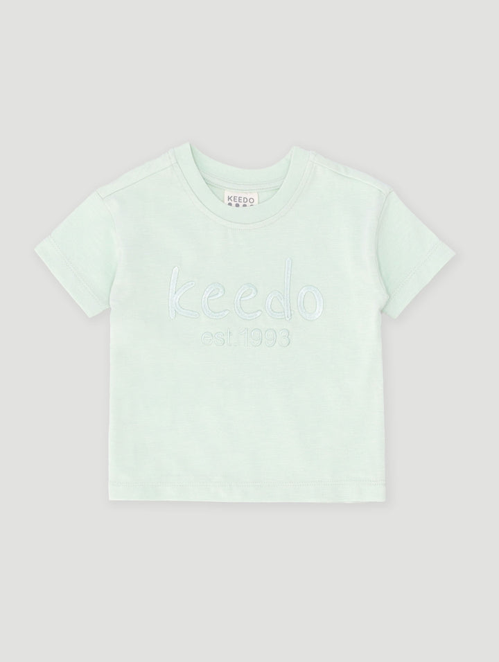 Keedo Baby Girls Core Tee - Mint