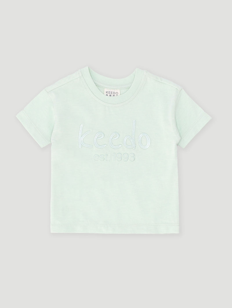 Keedo Baby Girls Core Tee - Mint