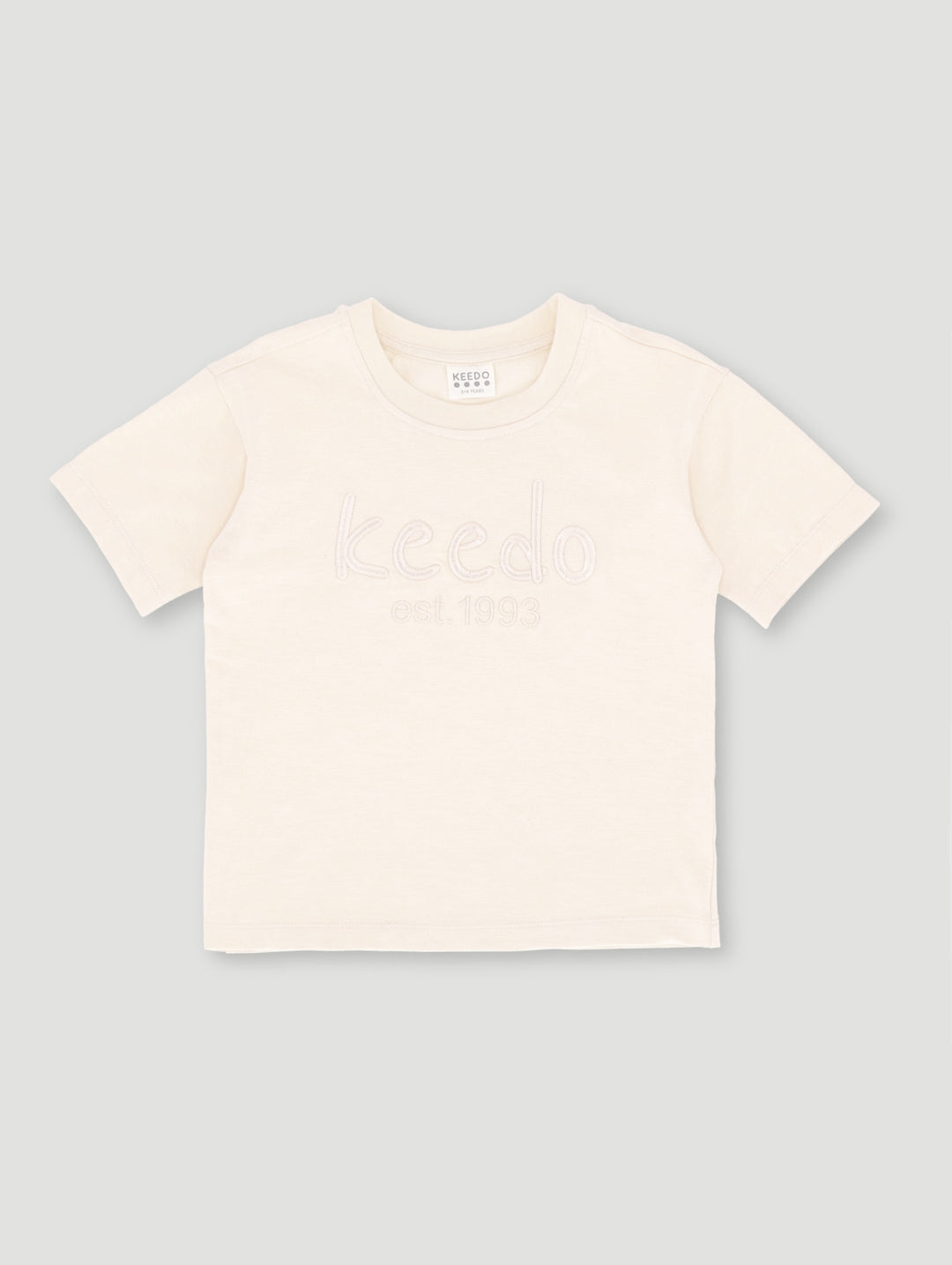 Keedo Girls Core Tee - Stone