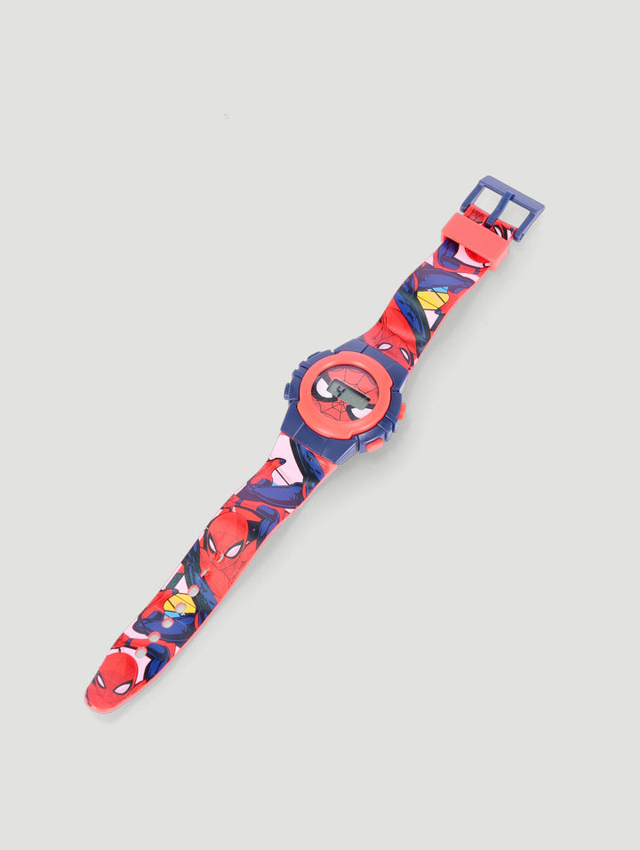 Pre-Boys Spiderman Watch, Sunnies & Coin Pouch Set - Blue