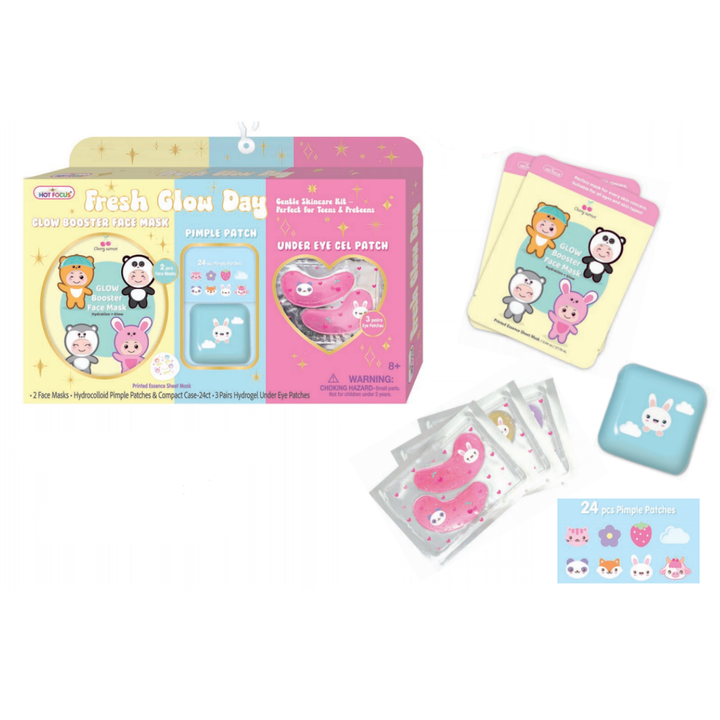 Fresh Glow Day Mask & Patches Set