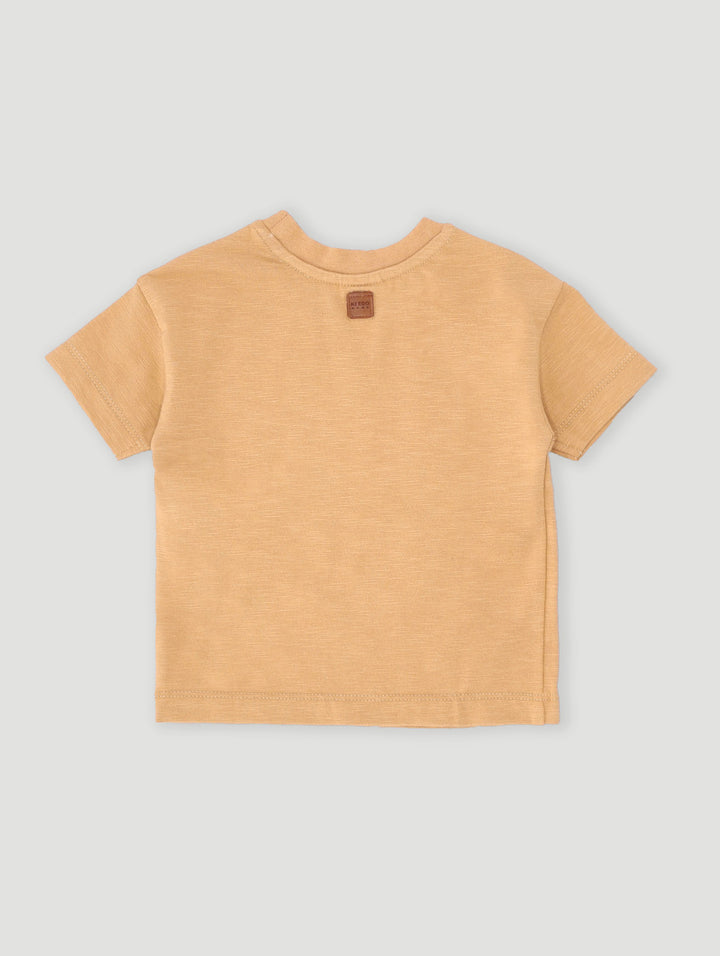 Keedo Baby Boys Core Tee - Biscuit