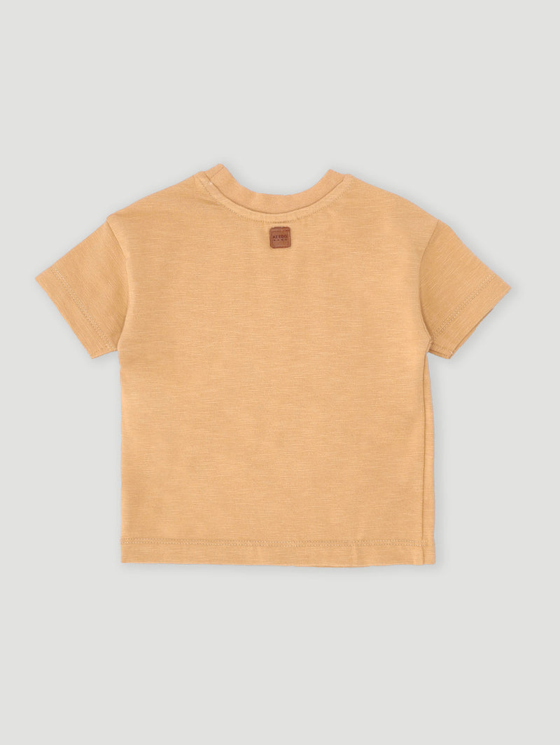 Keedo Baby Boys Core Tee - Biscuit