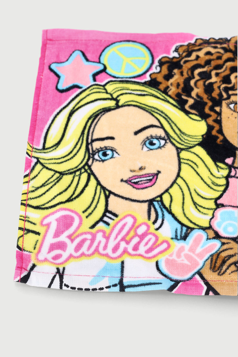 Barbie Face Cloth - Pink
