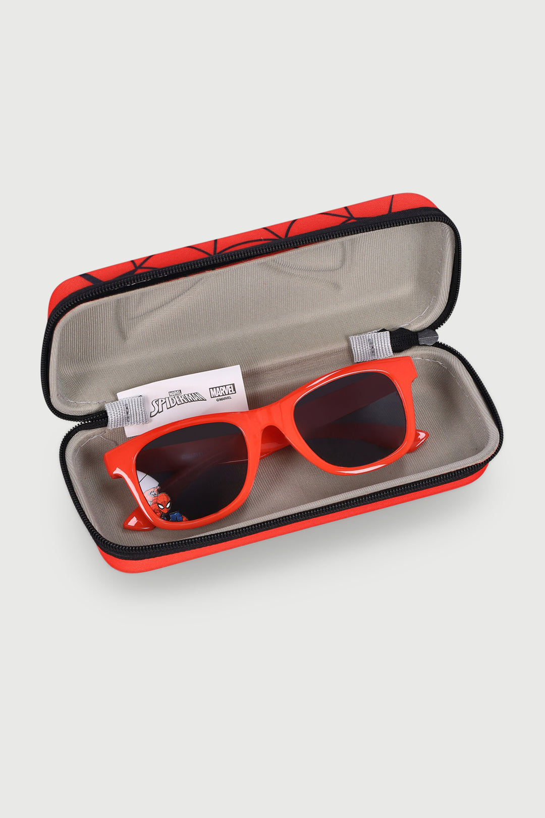 Pre-Boys Spiderman Sunnies & Case Set - Red