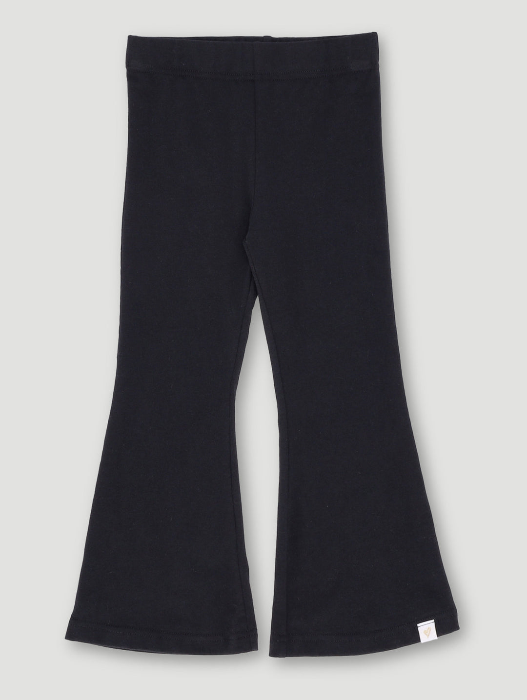 Pre- Girls Black Flare Leg Pants - Black